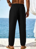 Chino broek met elastische taille Heren