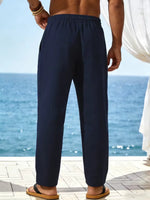 Chino broek met elastische taille Heren