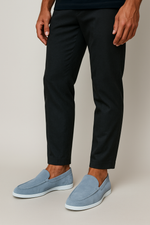 Loafers met suedelook Heren