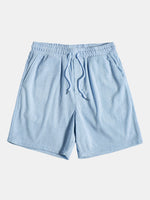 Zomer set met overhemd en korte broek Heren