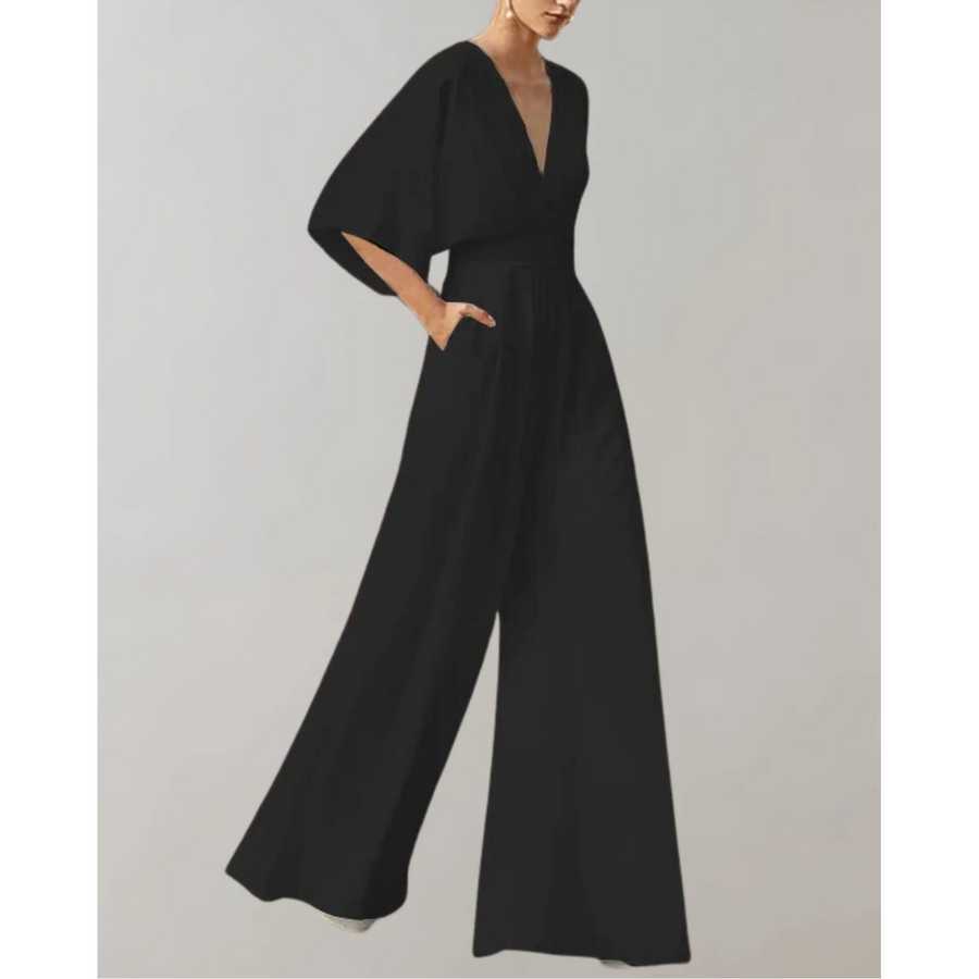 Jumpsuit met wijde pijpen Dames