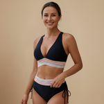 Bikiniset met hoge taille en halternek Dames