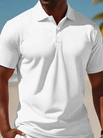 Zomer set met polo en korte broek Heren