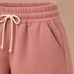Bermuda short met elastische tailleband Dames