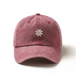 Pet met daisy borduursel Unisex
