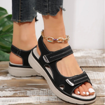 Zomer sandalen met klittenband Dames