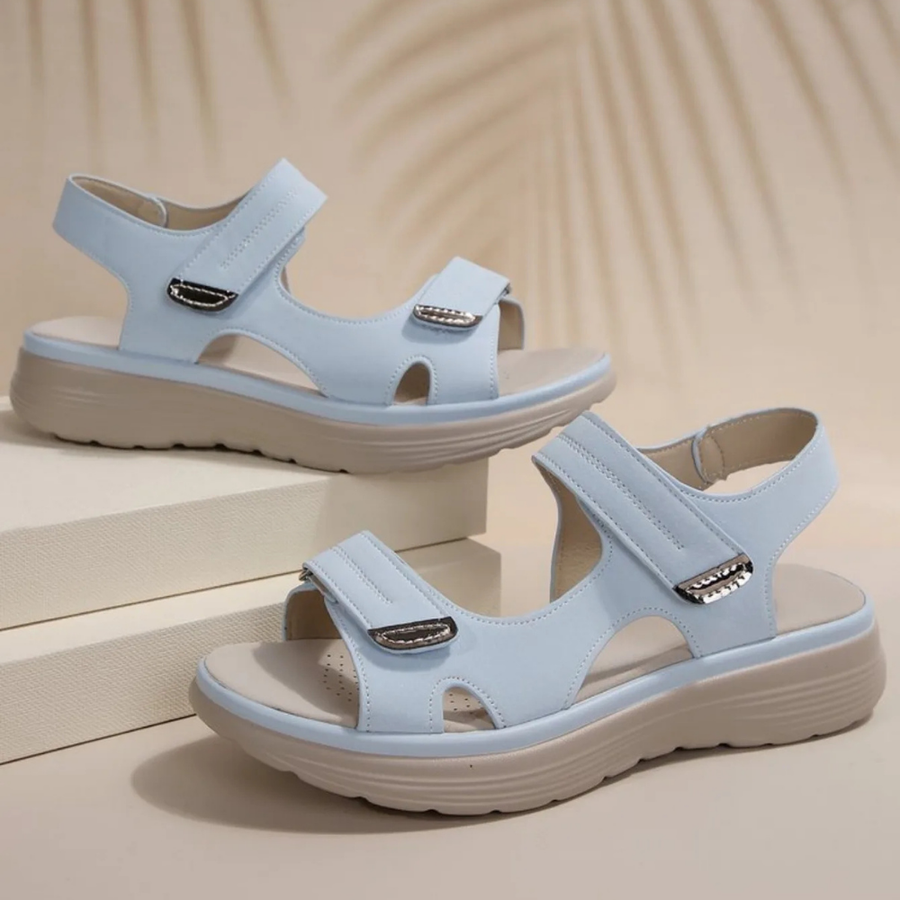 Zomer sandalen met klittenband Dames