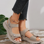 Zomer sandalen met klittenband Dames