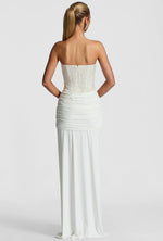 Strapless Galajurk met Pailletten Dames