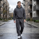 Trainingspak Heren Oversized Hoodie en Joggingbroek