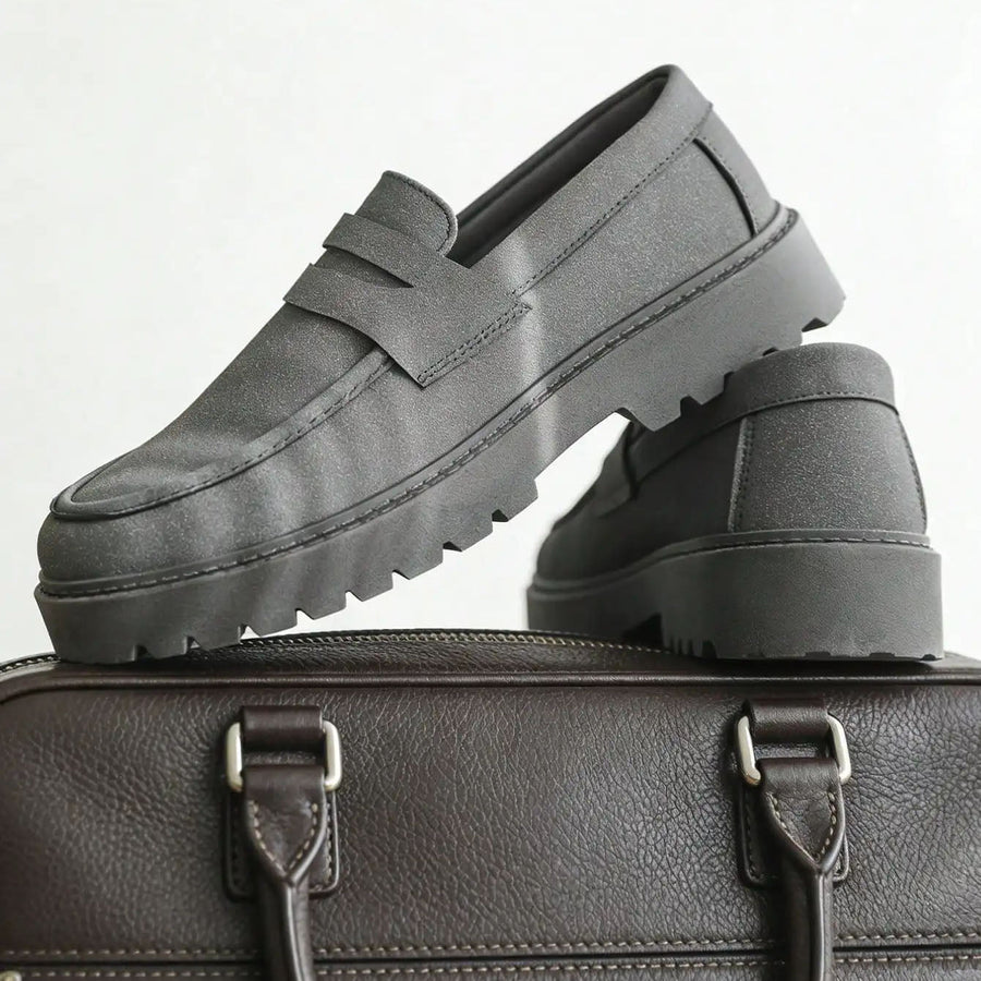 Loafers Heren met Plateauzool