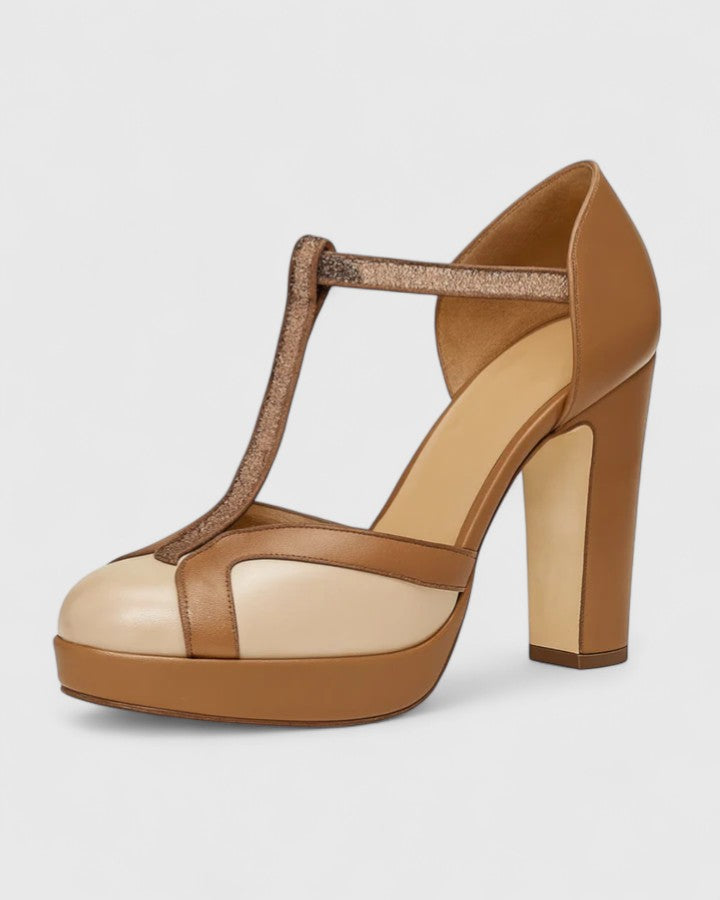 Elegante T-strap hakken Dames