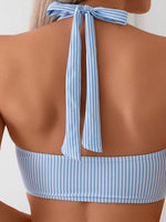 Gestreepte bikini set Dames