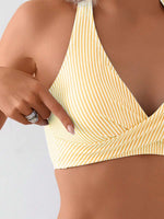 Gestreepte bikini set Dames