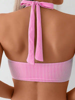 Gestreepte bikini set Dames