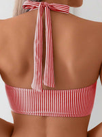 Gestreepte bikini set Dames