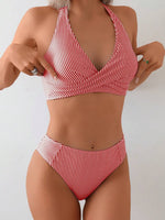 Gestreepte bikini set Dames