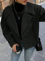 Jas Dames Oversized met Brede Revers
