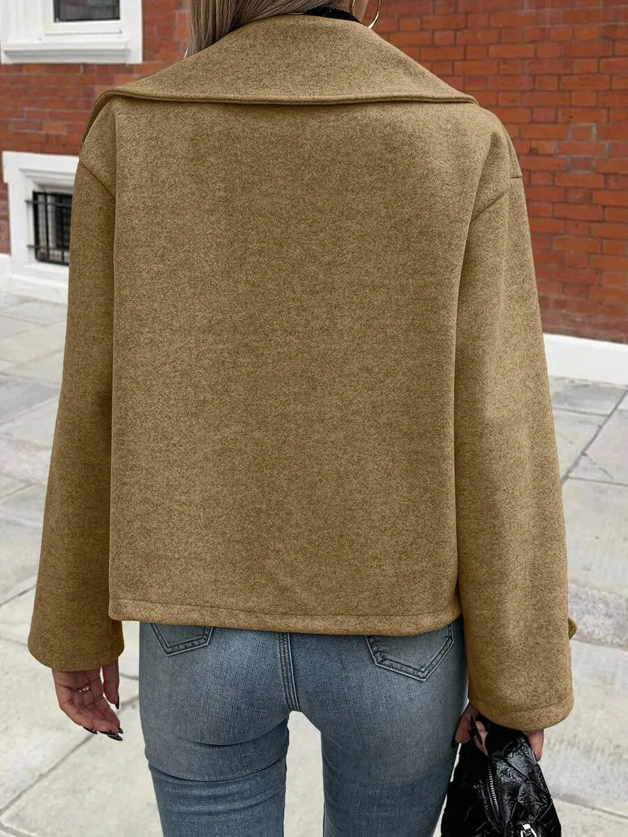 Jas Dames Oversized met Brede Revers