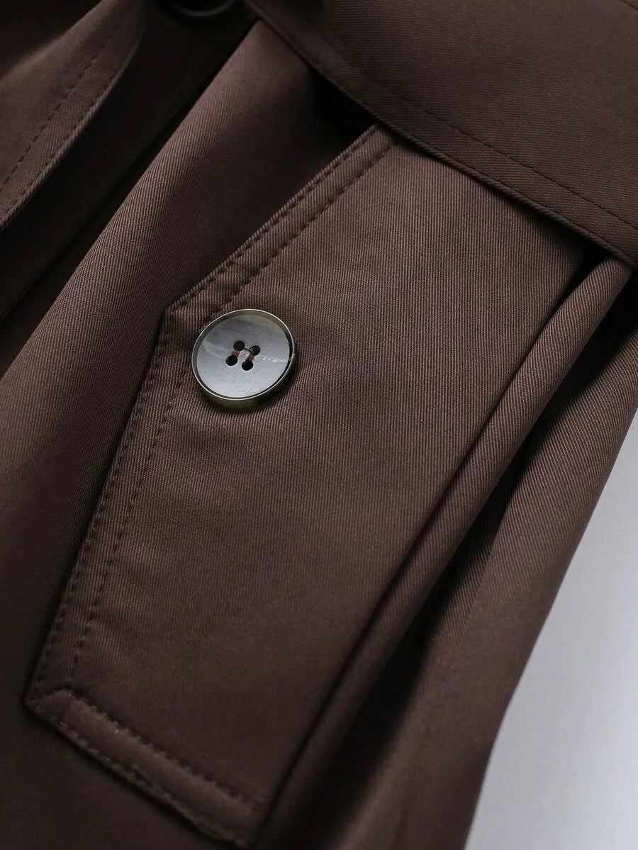 Trenchcoat Dames met Riem