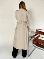 Lange Trenchcoat Dames met Riem
