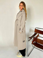 Lange Trenchcoat Dames met Riem