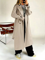 Lange Trenchcoat Dames met Riem