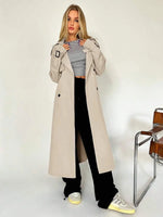 Lange Trenchcoat Dames met Riem