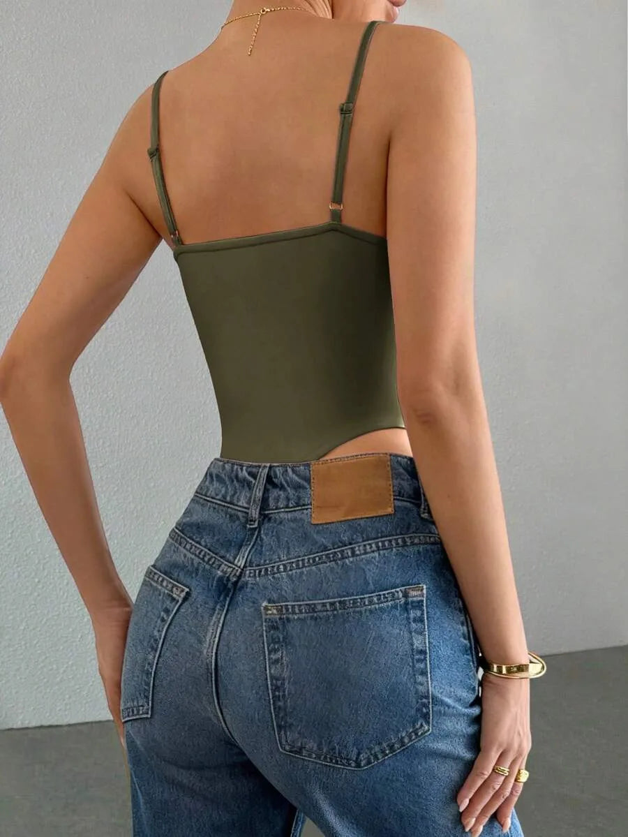 Bodysuit Dames met Spaghettibandjes