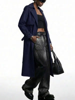 Lange Trenchcoat Dames met Riem