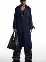 Lange Trenchcoat Dames met Riem