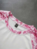Shirt Heren Raglan met Printmouwen