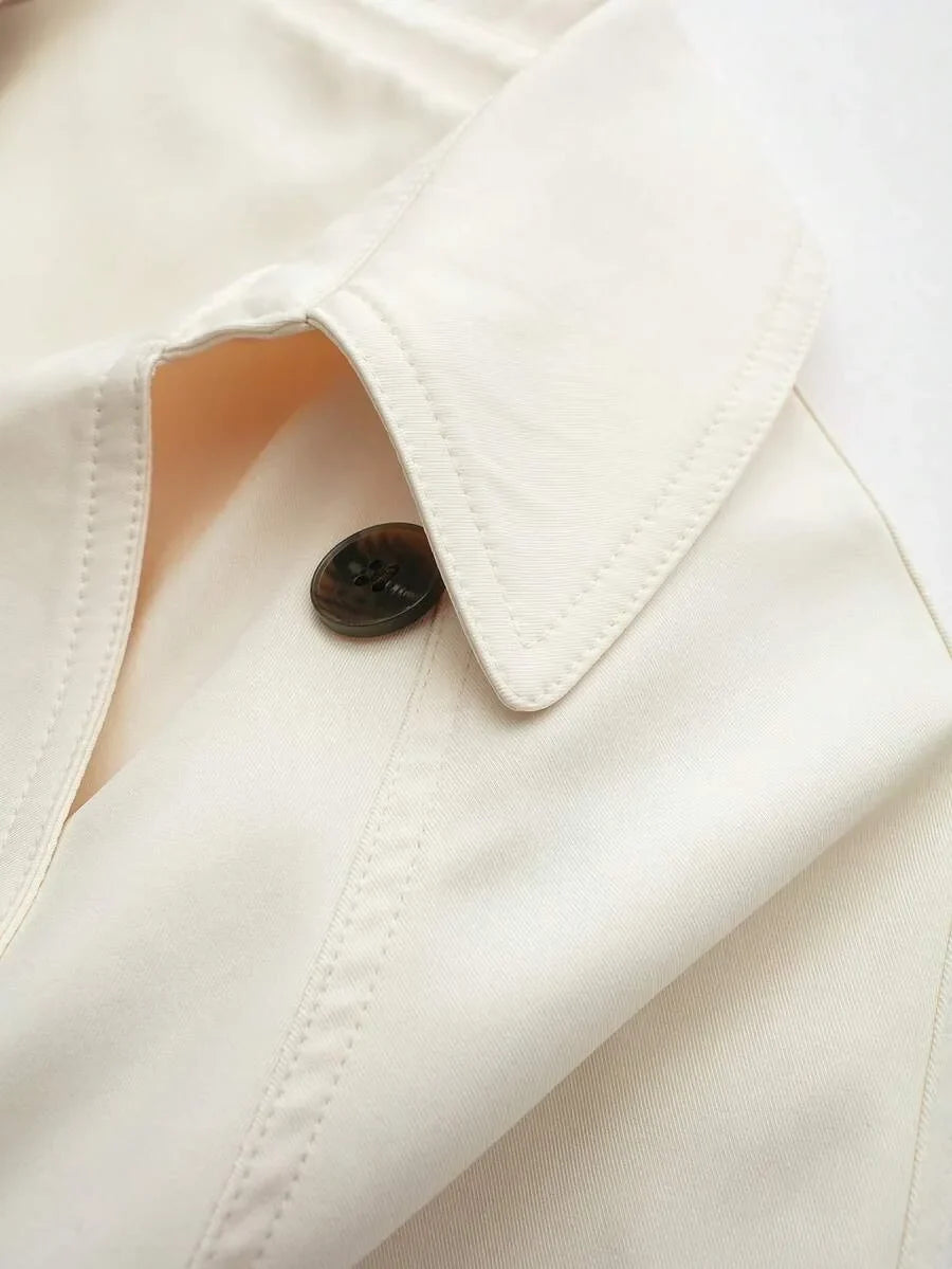 Trenchcoat Dames met Riem