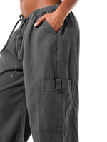 Cargo Broek Dames Wide Leg met Trekkoord