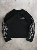 Shirt Heren Raglan met Printmouwen