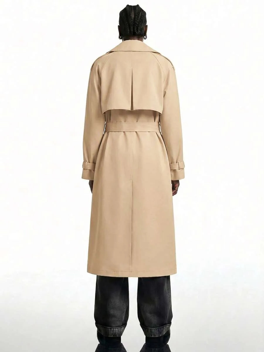 Lange Trenchcoat Dames met Riem
