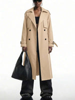 Lange Trenchcoat Dames met Riem