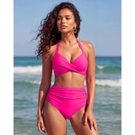 2-in-1 tankini set met hoge taille Dames