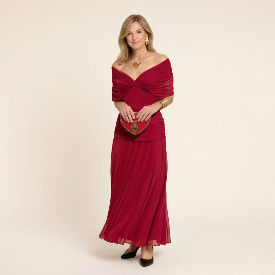 Maxi jurk met bloemenprint Dames