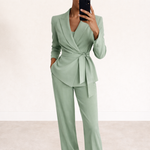 Tweedelige Blazer Set met Pantalon Dames
