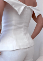 Tweedelige zomer set met top en korte broek Dames