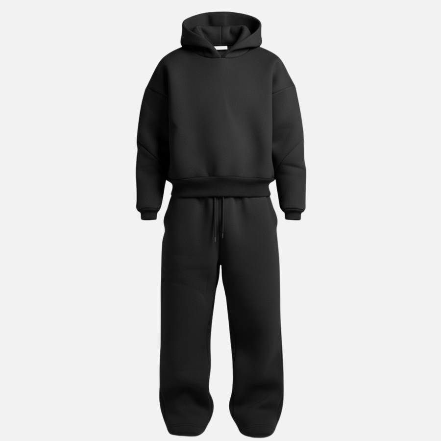 Trainingspak Heren Oversized Hoodie en Joggingbroek