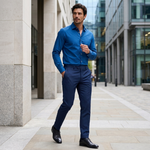 Slim fit overhemd met stretch Heren