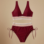Bikiniset met hoge taille en halternek Dames