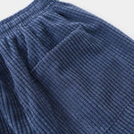Corduroy broek met trekkoord Heren