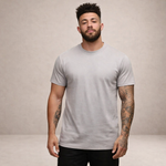 Slim fit T-shirt met ronde hals Heren