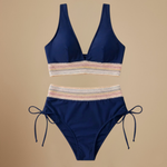 Bikiniset met hoge taille en halternek Dames