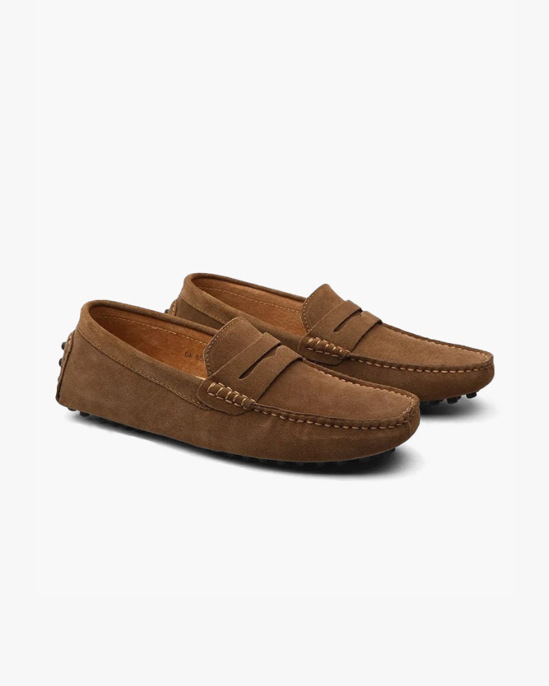 Suède Penny Driver Loafers Heren