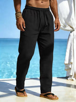 Chino broek met elastische taille Heren