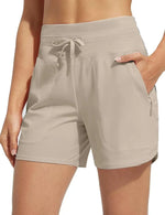 Zwemshort Hoge Taille Sneldrogend dames